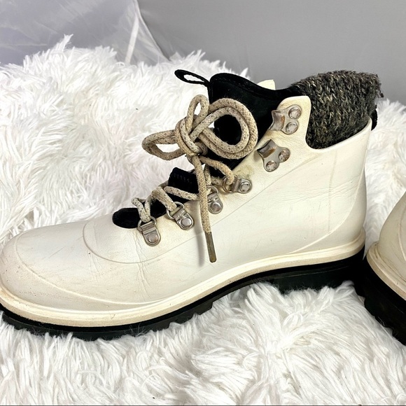 barbour White zed hiker boots size 8 - Picture 6 of 11